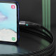 Кабель Baseus Zinc Magnetic USB - Lightning 2.4A 1м Белый - Изображение 146593