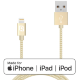 Кабель REQUIRED Braided MFI Lightning to USB Шампань - Изображение 112862