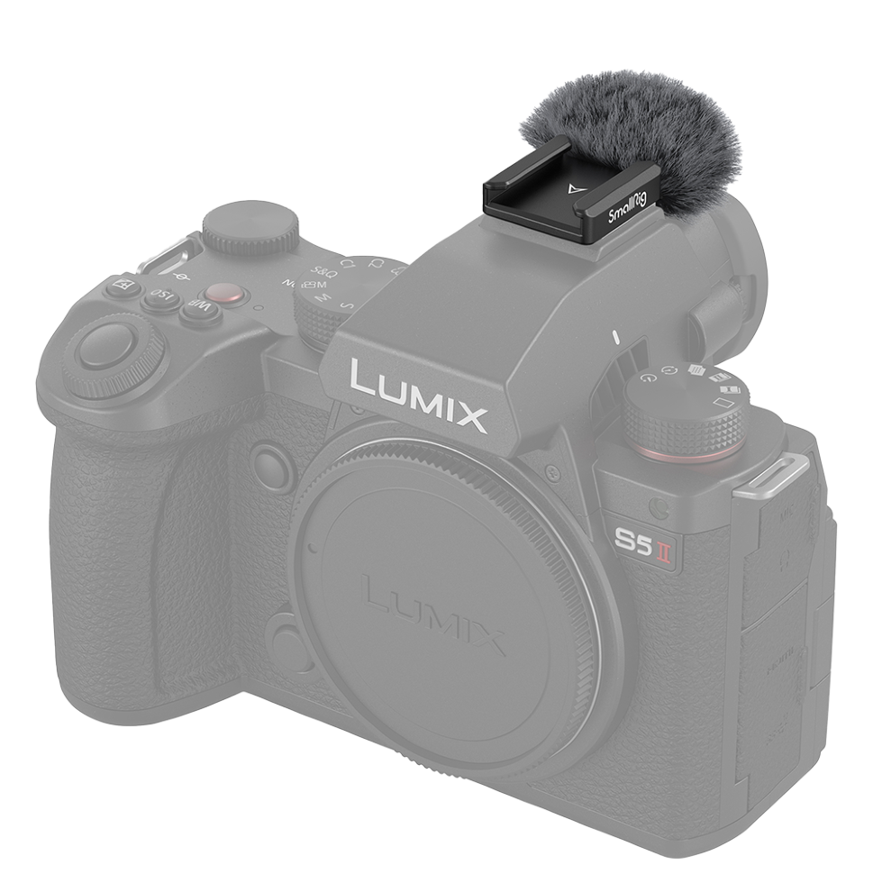 Ветрозащита ворсовая SmallRig 4245 для Panasonic LUMIX G9 II / S5 II / S5 IIX 
