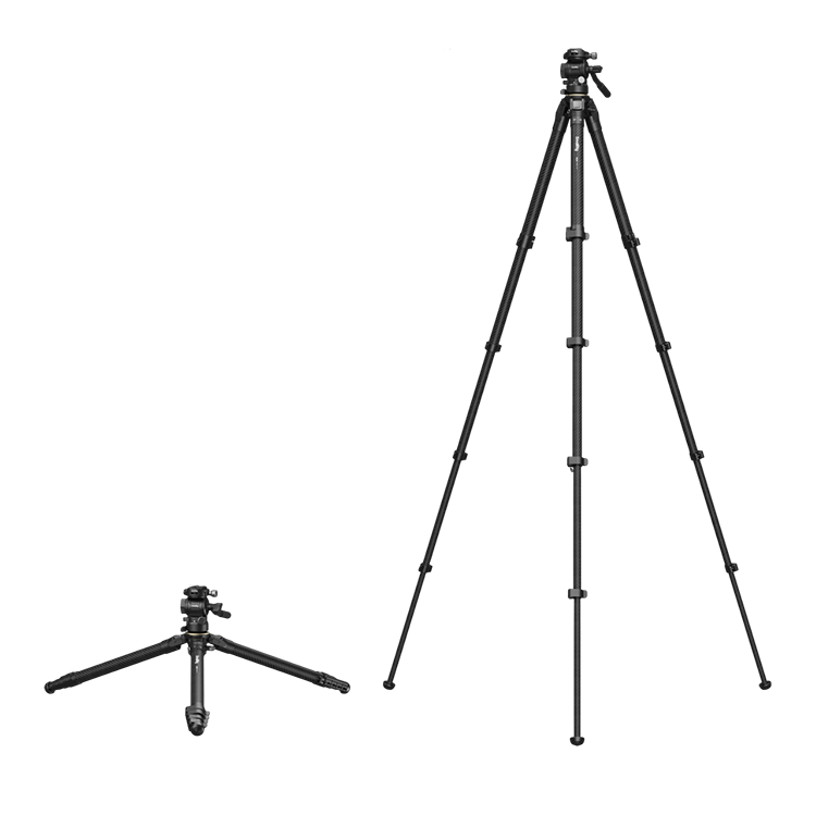 Штатив SmallRig 5028 Portable Carbon Fiber Travel Tripod Kit