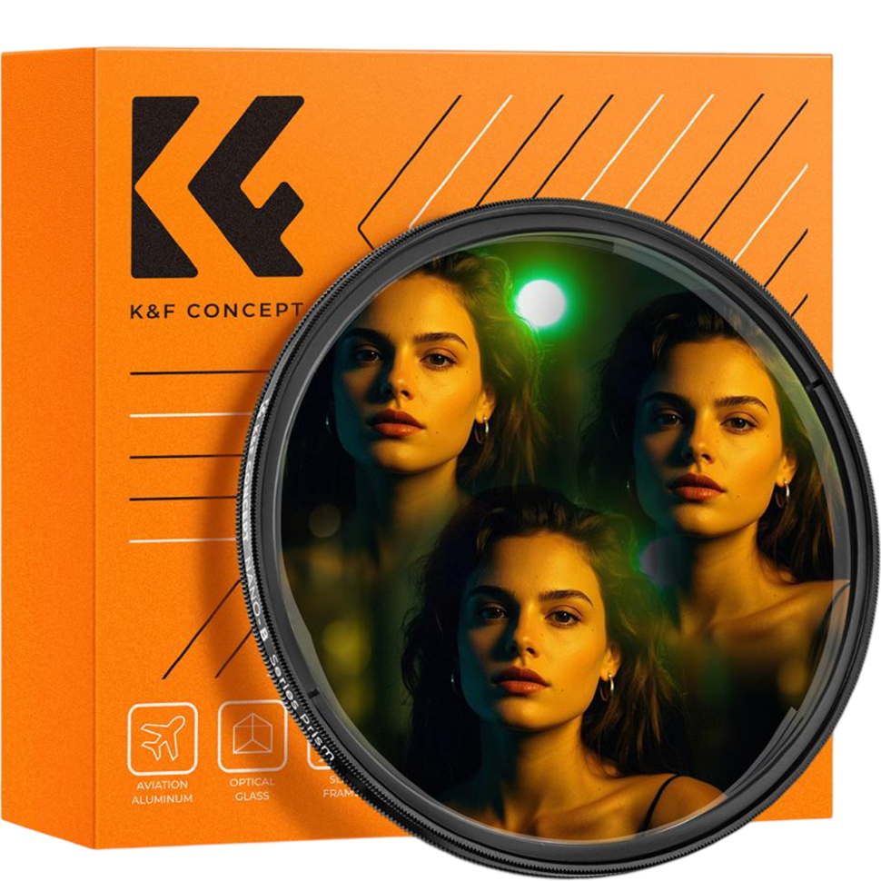 Светофильтр K&amp;F Concept Nano-B Kaleidoscope Prism Triangular 77мм 