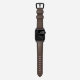Ремешок Nomad Traditional для Apple Watch 38/40 мм Rustic Brown с черной фурнитурой - Изображение 95331