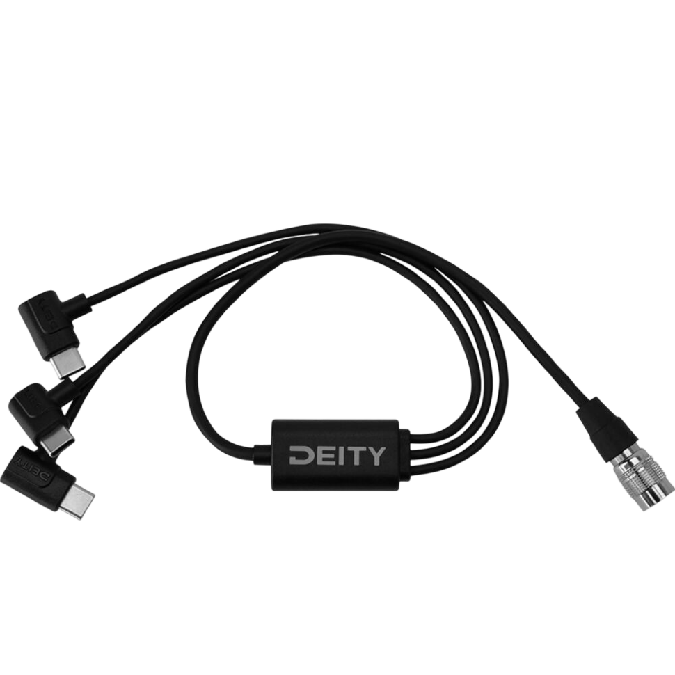 Кабель сплиттер Deity SPD-HR3U 4-Pin Hirose - Triple Type-C 