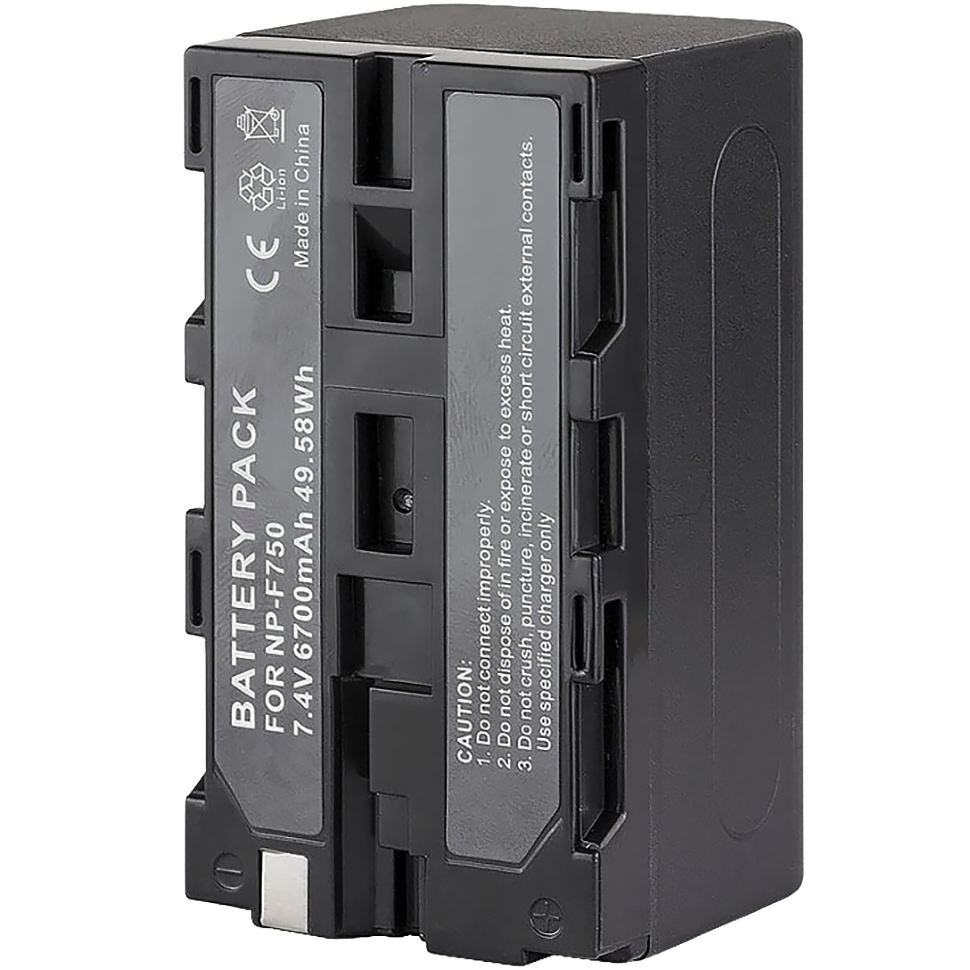 Аккумулятор GreenBean NP-F750 6700мАч 