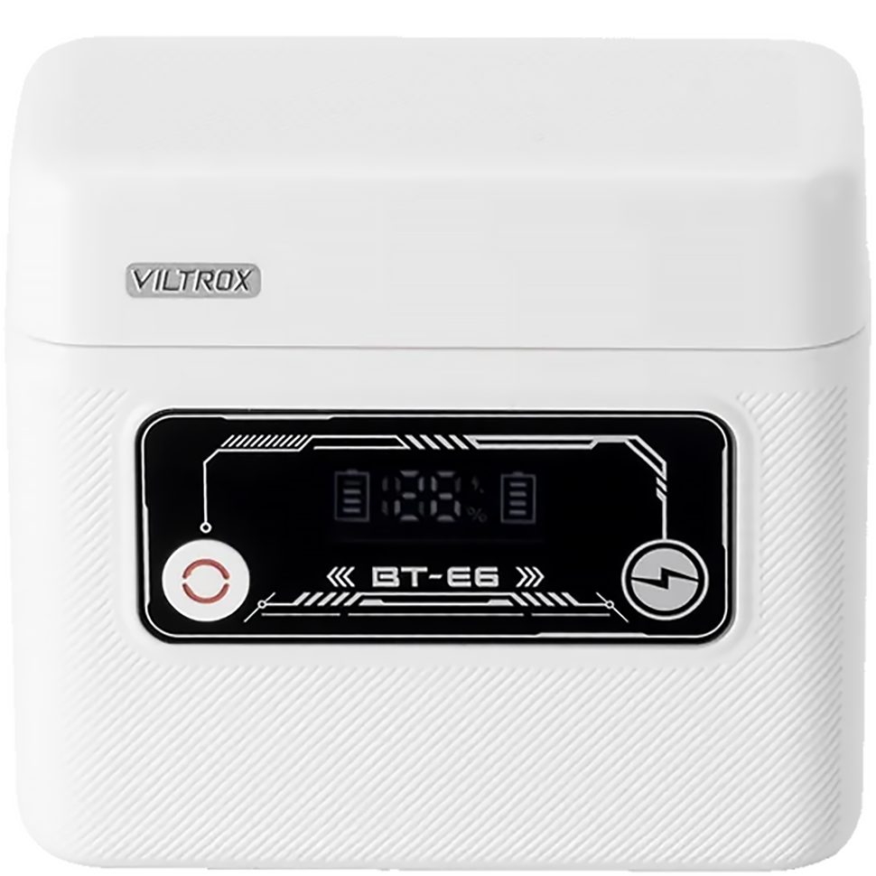 Зарядный кейс Viltrox BT-E6 5500mAh для LP-E6 (Уцененный кат.Б) 
