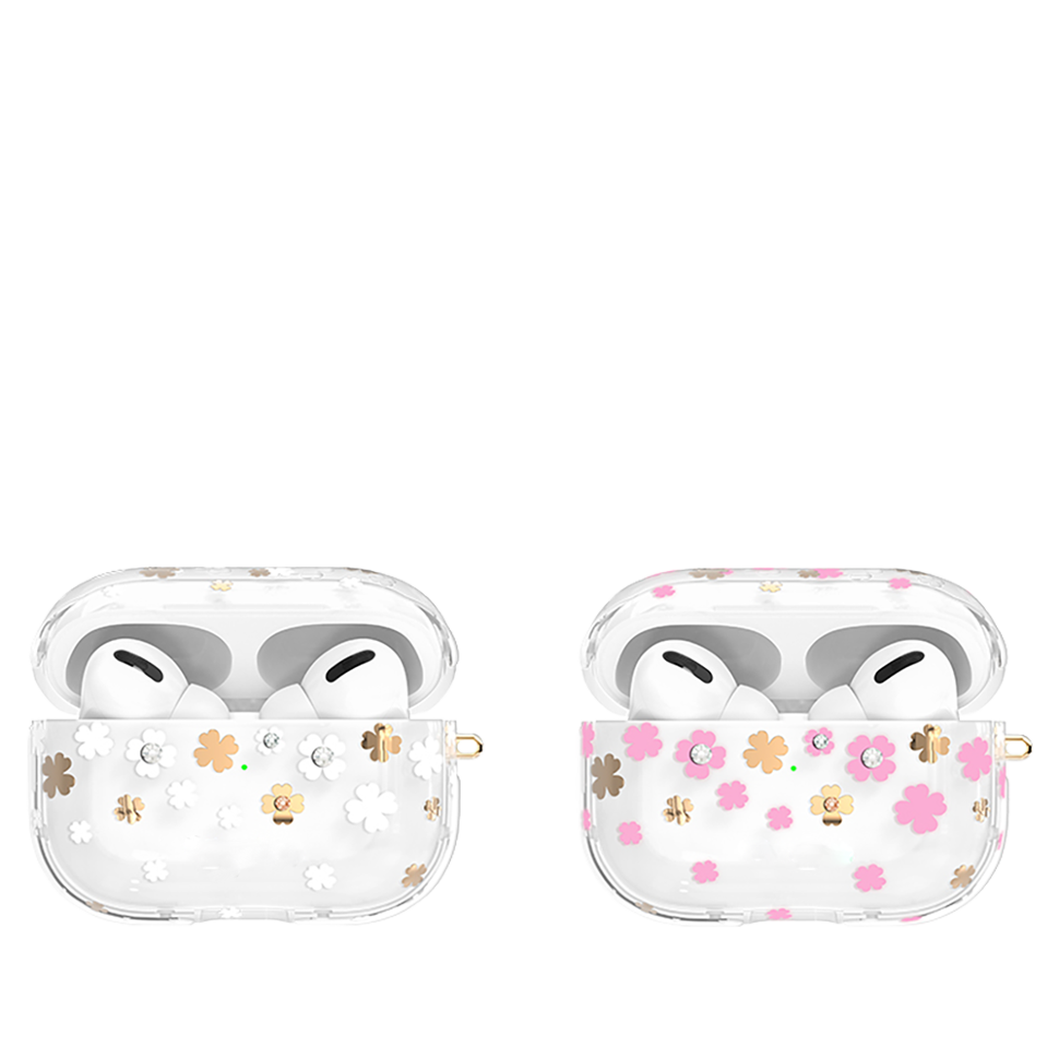 Чехол PQY Lucky для Apple AirPods Pro Клевер 