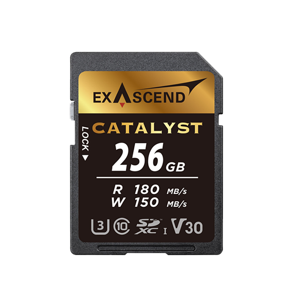 Карта памяти Exascend Catalyst UHS-I SD V30 256GB preOrder=23.08.2026