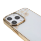 Чехол PQY Flora для iPhone 13 Pro Розовое золото - Изображение 173009