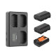 3 аккумулятора LP-E6NH + зарядное устройство SmallRig 6017 Triple Charger Kit - Изображение 299105