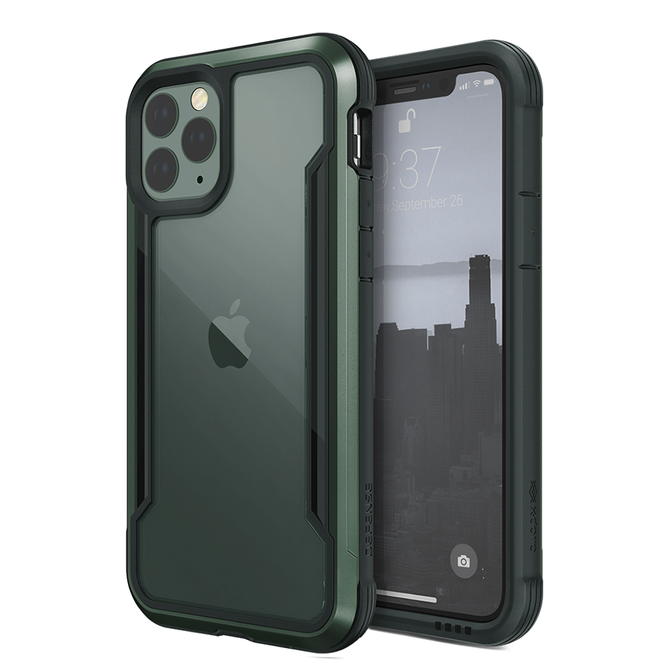 Чехол X-Doria Defense Shield для iPhone 11 Pro Max Зелёный 