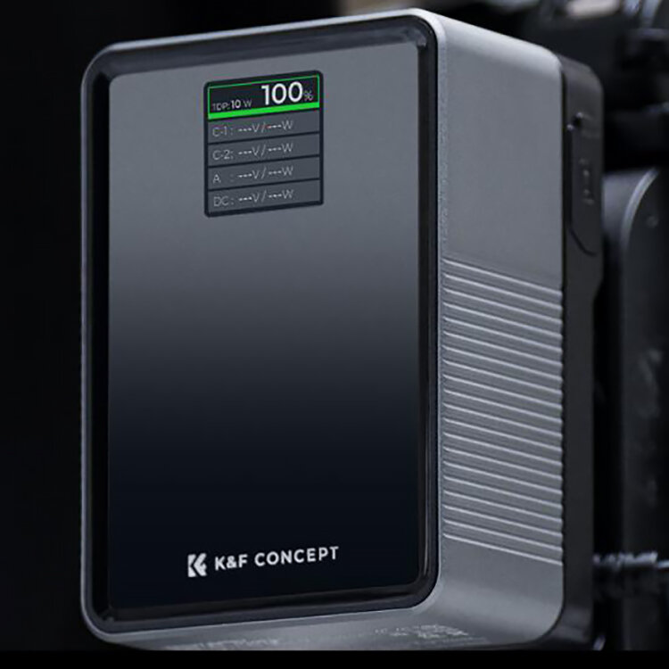 Аккумулятор K&F Concept KF-V99 Pro V-Mount  99.16Вт Серый