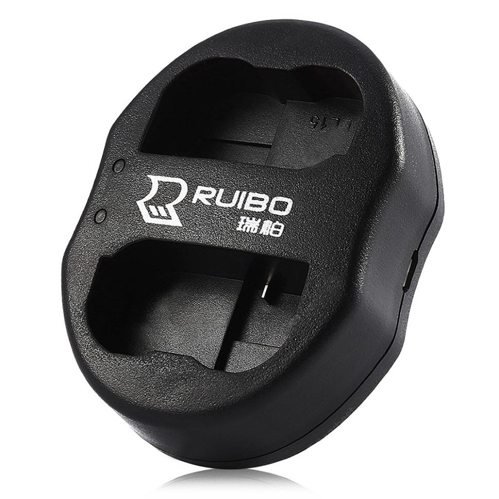 Зарядное устройство Ruibo Quick USB Dual Charger NP-FW50 