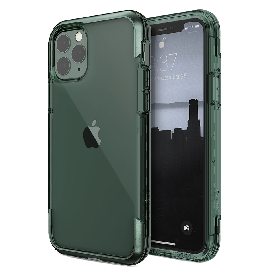 Чехол X-Doria Defense Air для iPhone 11 Pro Max Зелёный 