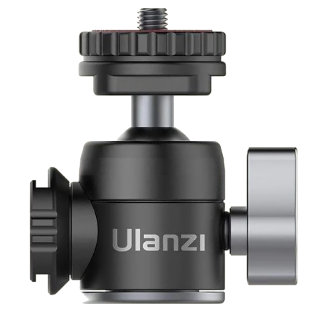 Шаровая голова Ulanzi U-60 с холодными башмаками 