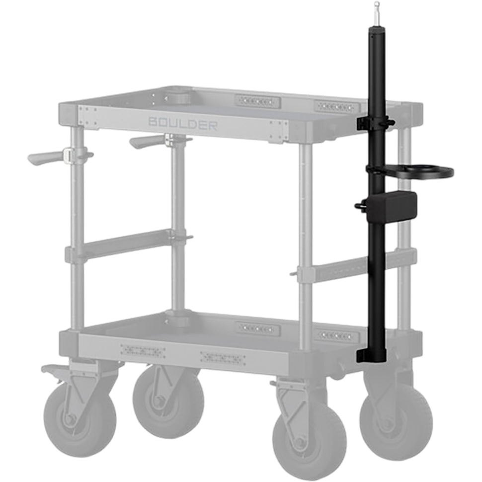 Держатель стабилизатора/штативной головы Tilta Fluid Head and Steadicam Mounting Kit для Boulder Camera Cart Чёрный 
