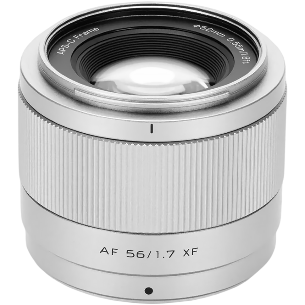 Объектив Viltrox AF 56mm F1.7 STM ED IF X-mount Серебро 