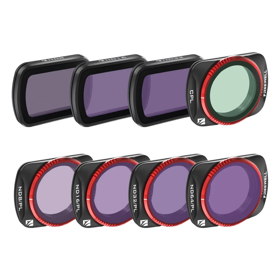 Комплект светофильтров Freewell ALL DAY для DJI Osmo Pocket 3 (8шт) preOrder=14.07.2026