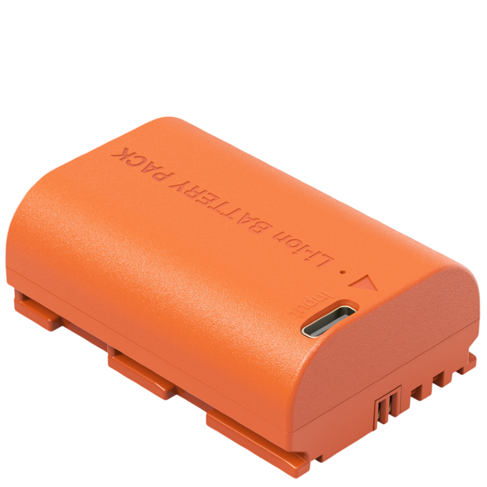 Аккумулятор SmallRig 5407 LP-E6P Type-C Оранжевый 
