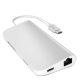 Хаб Satechi Type-C Multi-port Adapter 4K with Ethernet Серебро - Изображение 202949