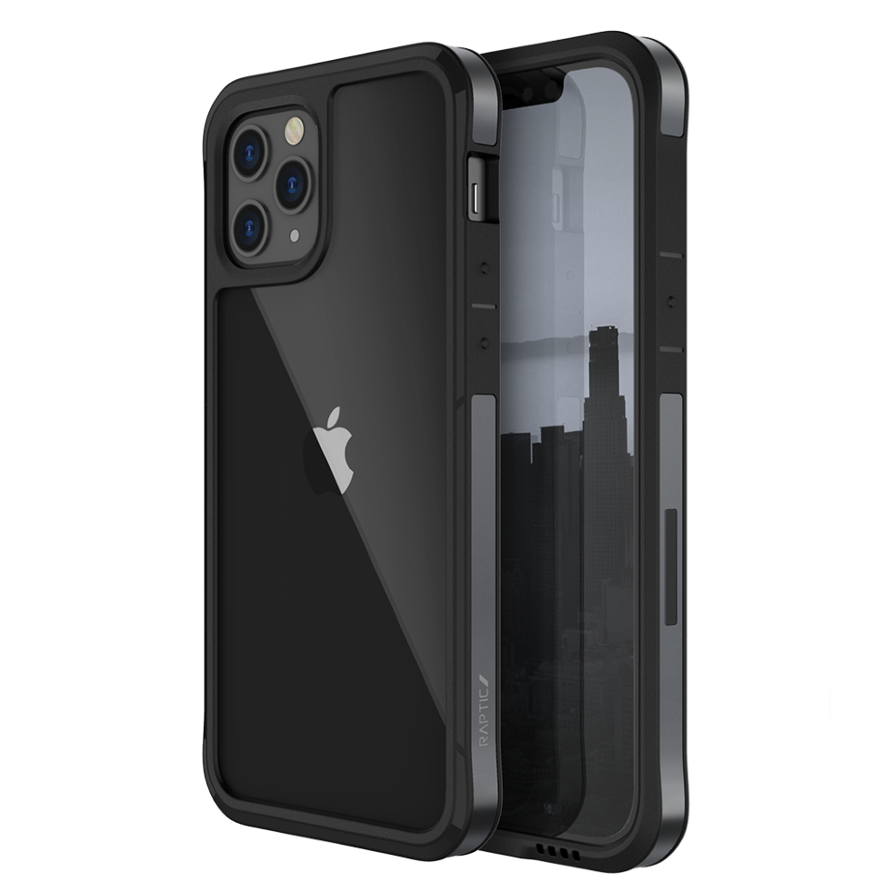 Чехол Raptic Edge для iPhone 12/12 Pro Чёрный 