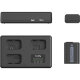 3 аккумулятора NP-FW50 + зарядное устройство SmallRig 6019 Triple Charger Kit - Изображение 298901