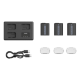 3 аккумулятора NP-FW50 + зарядное устройство SmallRig 6019 Triple Charger Kit - Изображение 298903