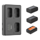 3 аккумулятора NP-FW50 + зарядное устройство SmallRig 6019 Triple Charger Kit - Изображение 298905