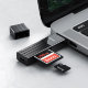 Картридер HOCO HB20 Mindful USB 3.0 SD/microSD Чёрный - Изображение 203114