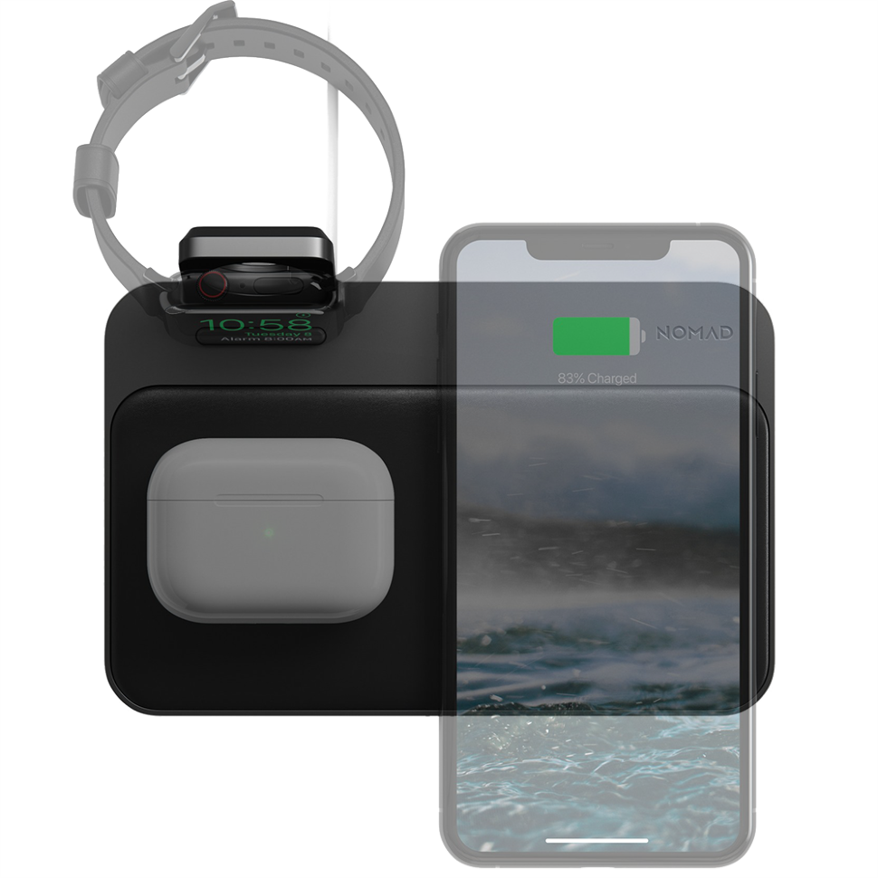 Хаб с беспроводной зарядкой Nomad Base Station Apple Watch Edition Stand 