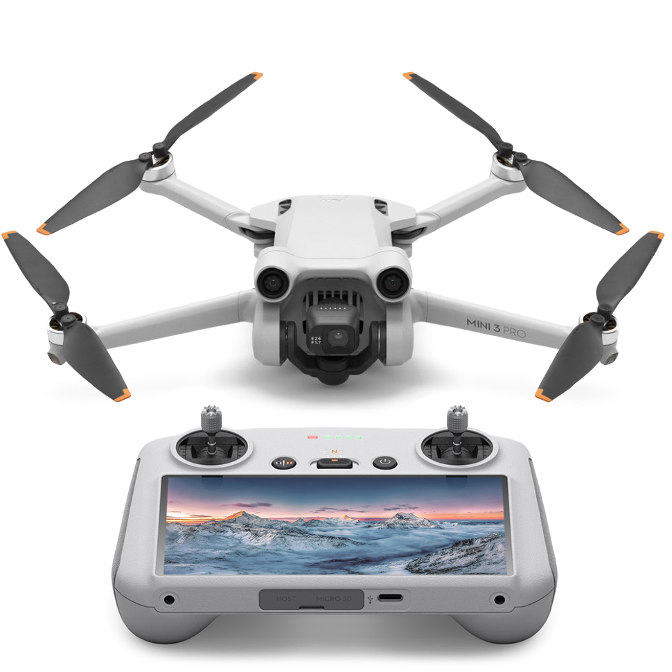 Квадрокоптер DJI Mini 3 Pro (DJI RC) (Уцененный кат.Б) 