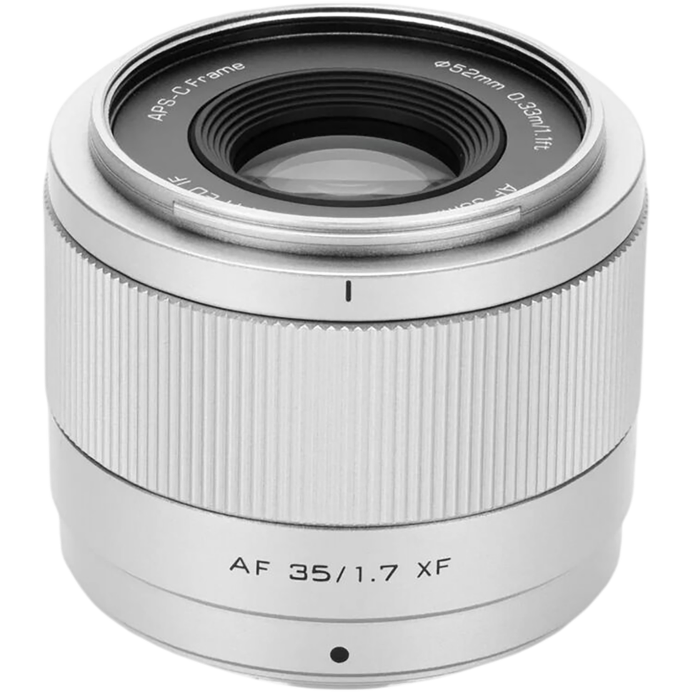 Объектив Viltrox AF 35mm F1.7 X-mount Серебро 