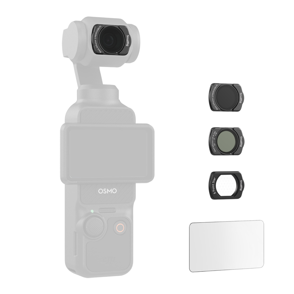 Комплект светофильтров SmallRig BlackMist/ND/CPL/Star для DJI Osmo Pocket 3 (3шт) 