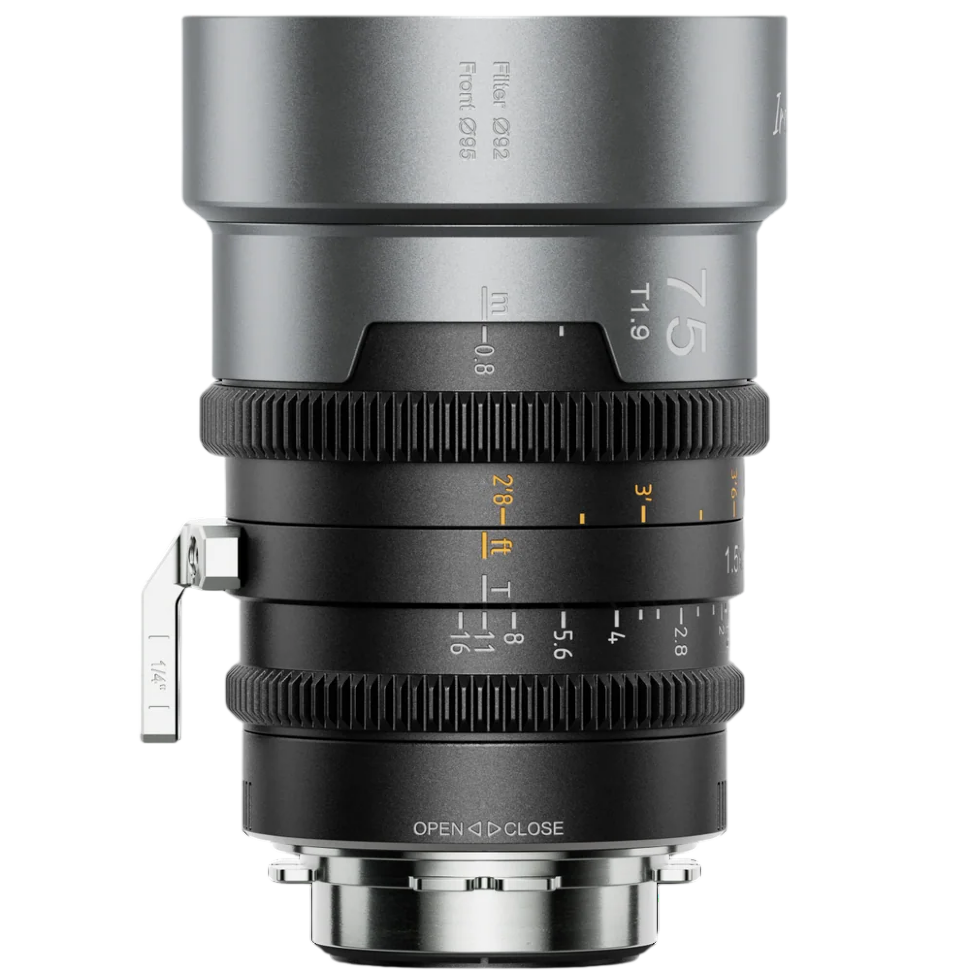 Объектив Sirui IronStar 75mm T1.9 Anamorphic Cine 1.5X Neutral Flare EF/PL-mount 