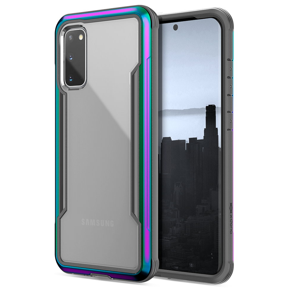 Чехол X-Doria Defense Shield для Galaxy S20 Переливающийся 