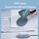 Беспроводная зарядка Baseus Jelly 15W Желтая - Изображение 130241