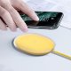 Беспроводная зарядка Baseus Jelly 15W Желтая - Изображение 130243