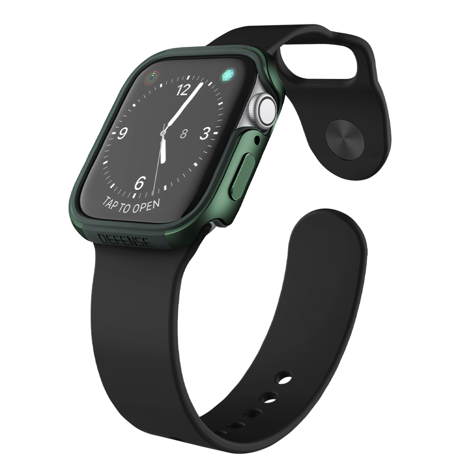 Чехол X-Doria Defense Edge для Apple Watch 44мм Зеленый 