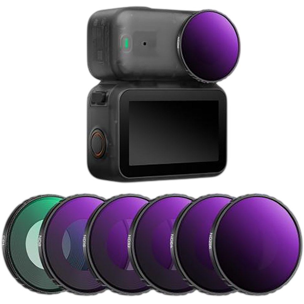 Комплект светофильтров K&amp;F Concept CPL + ND для DJI Osmo Nano (6шт) 