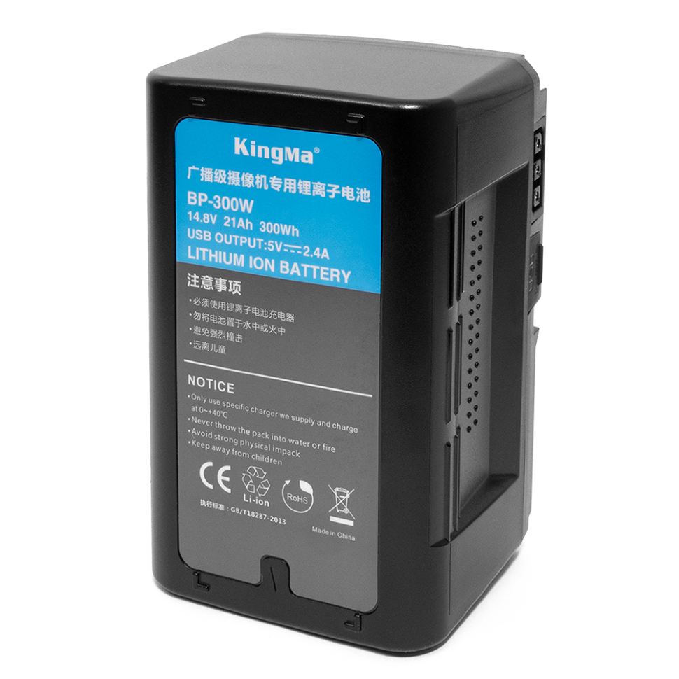 Аккумулятор KingMa BP-300W V-Mount 300Wh 
