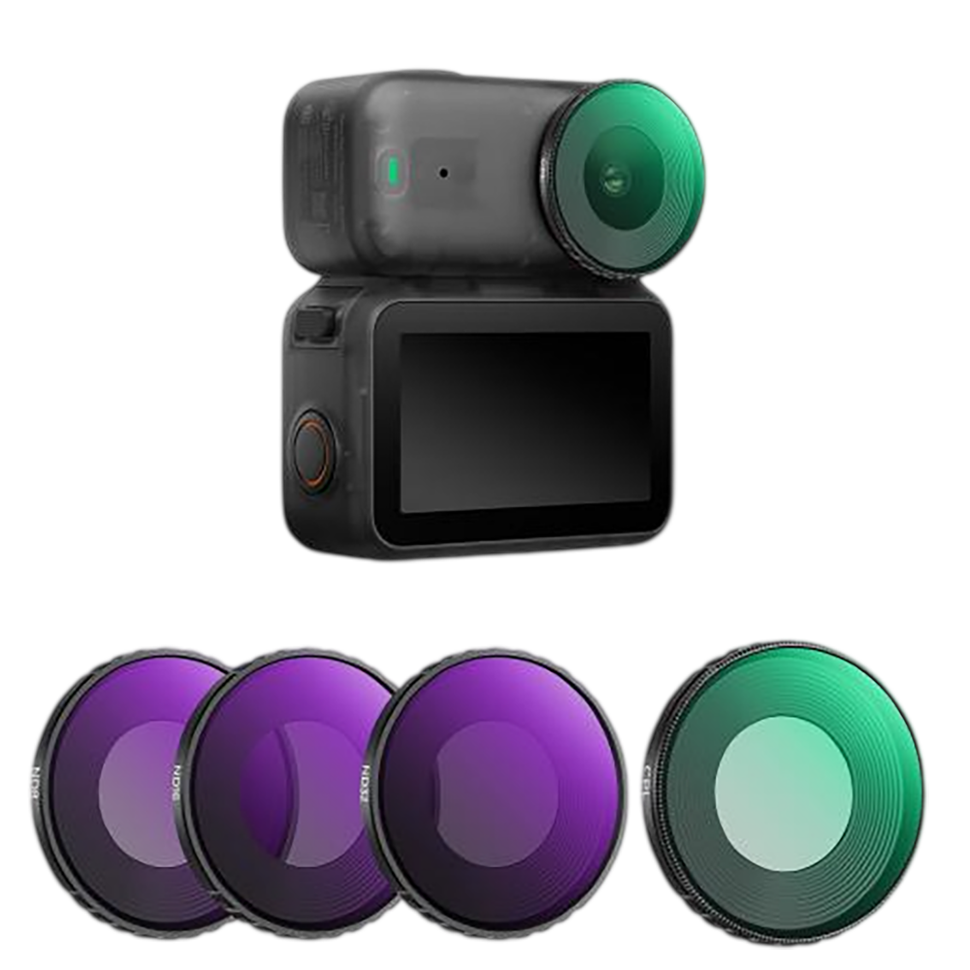 Комплект светофильтров K&amp;F Concept	CPL + ND для DJI Osmo Nano (4шт) 