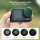 Комплект светофильтров K&F Concept Nano-X Screw-in ND для DJI Osmo Action 4/5 Pro (4 шт) - Изображение 241406