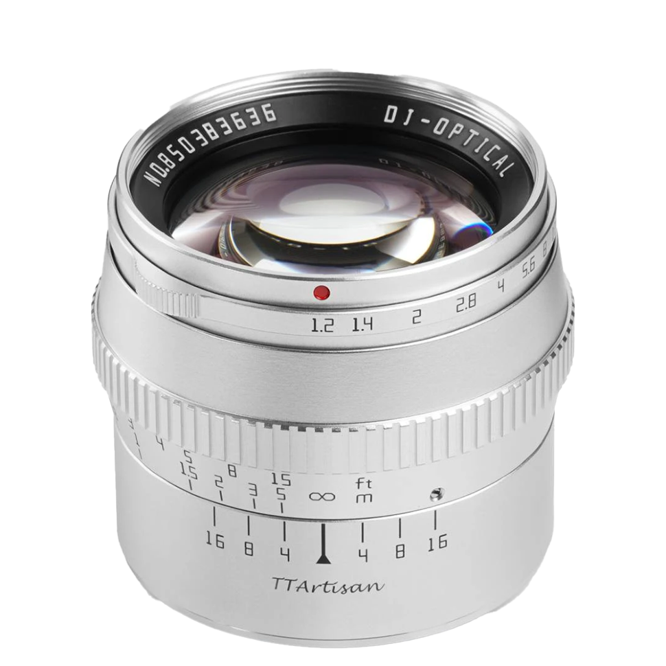 Объектив TTArtisan 50mm F1.2 Z-mount Серебро 