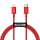 Кабель Baseus Superior Type-C - Lightning PD 20W 1м Красный - Изображение 175777