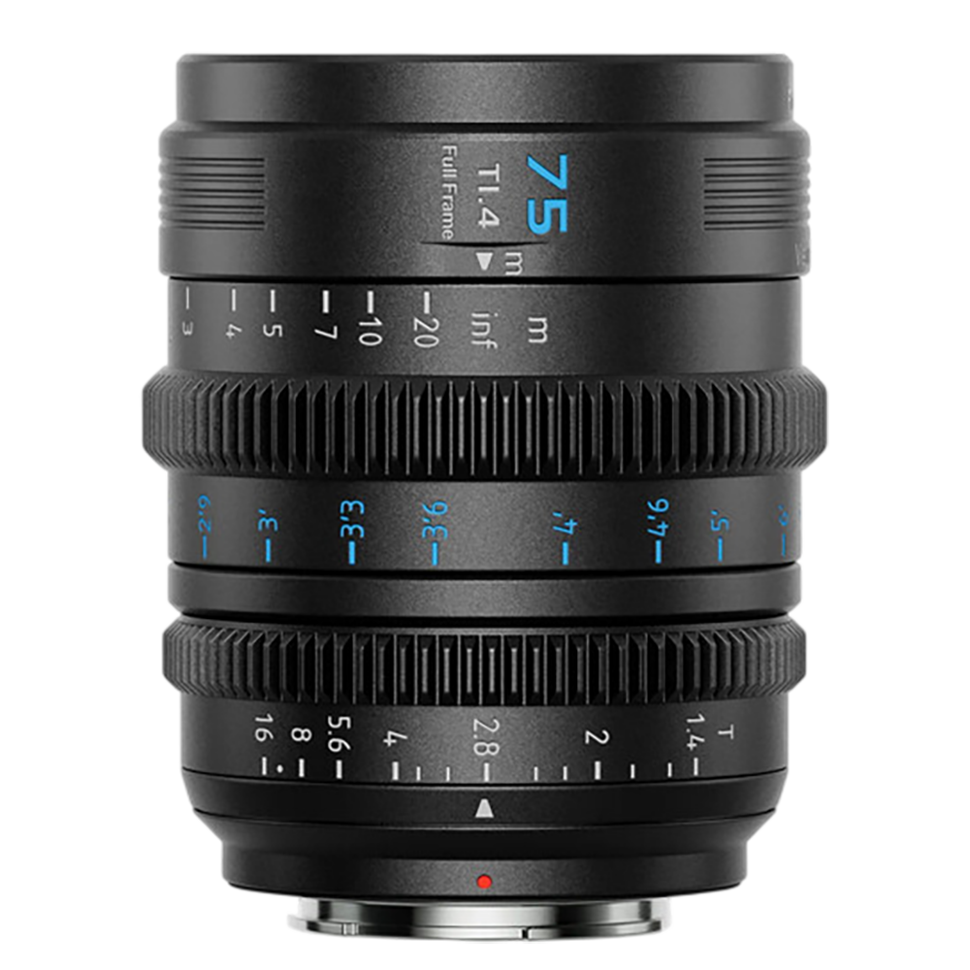 Объектив Sirui Vision Prime 1 Cine 75mm Т1.4 FF Чёрный 