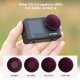 Комплект светофильтров K&F Concept Nano-X Screw-in ND/PL для DJI Osmo Action 4/5 Pro (4 шт) - Изображение 241415