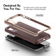 Чехол Caseology Wavelength для iPhone XS Max Burgundy - Изображение 83535