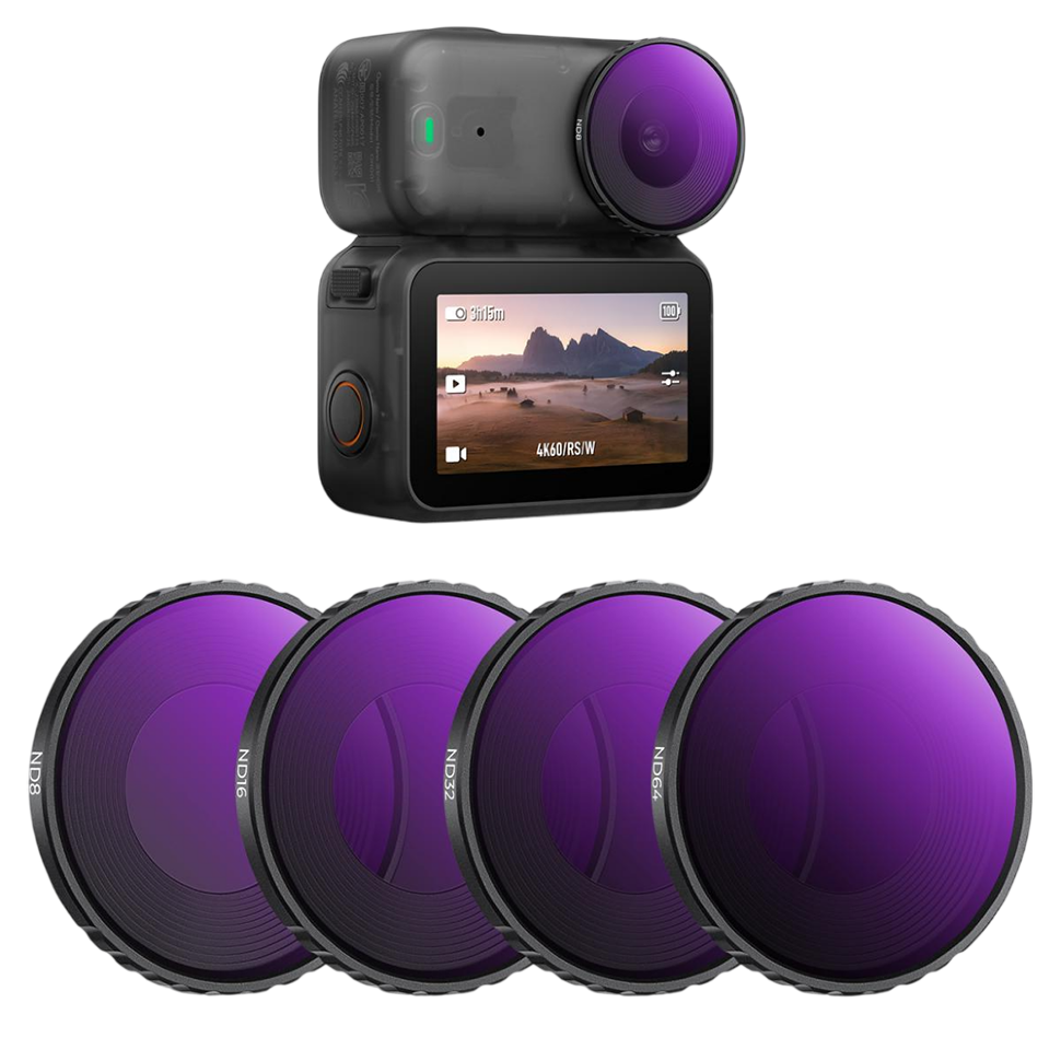 Комплект светофильтров K&amp;F Concept ND для DJI Osmo Nano (4шт) 