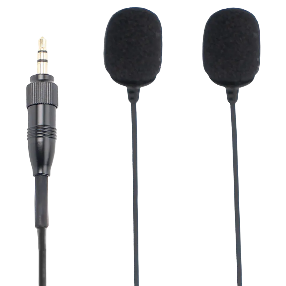 Микрофон петличный двойной Deity Dual-Head W.Lav Pro Omni Lavalier Чёрный 