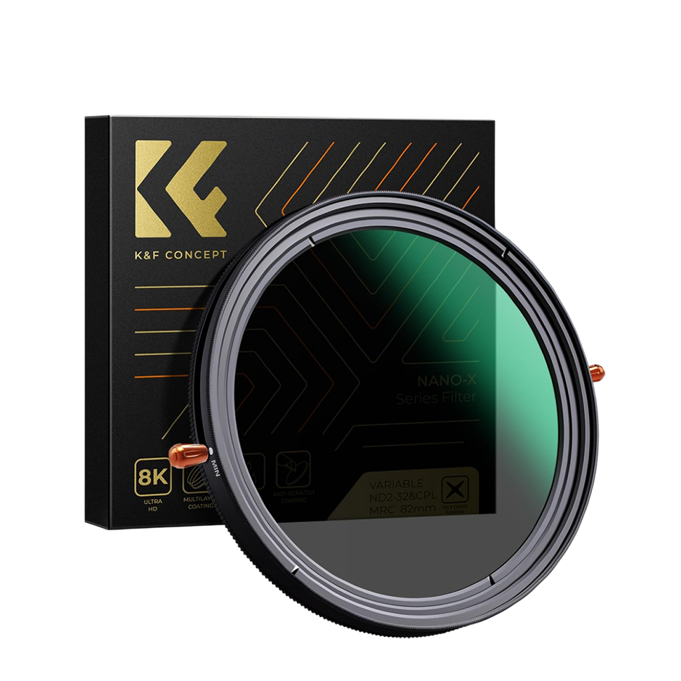 Светофильтр K&amp;F Concept Nano-X CPL/ND2-32 77мм 