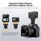 Крепление K&F Concept QR Cold Shoe для DJI Osmo Nano/Osmo Action 6 (Plastic) - Изображение 292674